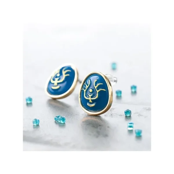Hot Bijou Boucle d’oreilles Cristal Volucite - Le Château dans le ciel Bijoux