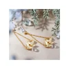 Cheap Bijou Boucle d’oreilles Totoro Blanc Caché Dans Une Feuille - Mon Voi Bijoux