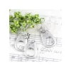 Sale Bijou Boucles d’oreilles à clips Totoro Blanc Metal- Mon Voisin Totor Bijoux