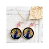 New Bijou Boucles d’oreilles Jiji Vitrail - Kiki la petite Sorcière Bijoux