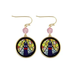 New Bijou Boucles d’oreilles Jiji Vitrail - Kiki la petite Sorcière Bijoux