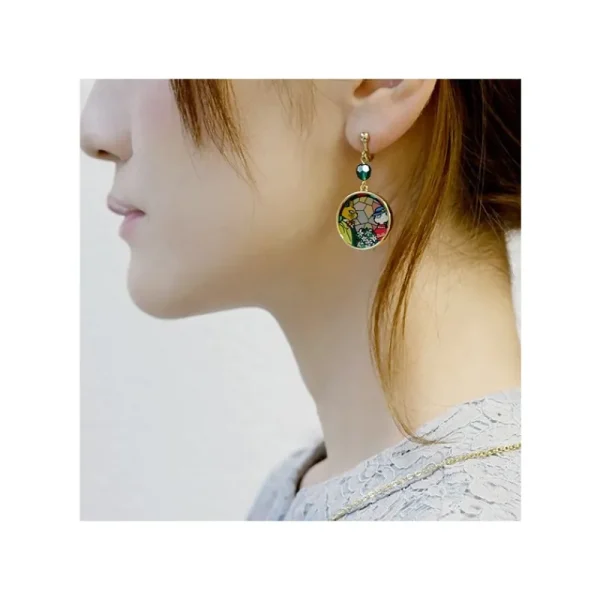 Clearance Bijou Boucles d’oreilles Louise et Baron Vitrail- Si tu tends l'oreil Bijoux