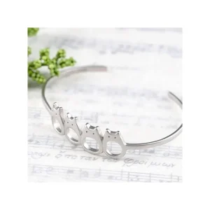 Hot Bijou Bracelet Guirlande Totoro Blanc Metal- Mon Voisin Totoro Bijoux