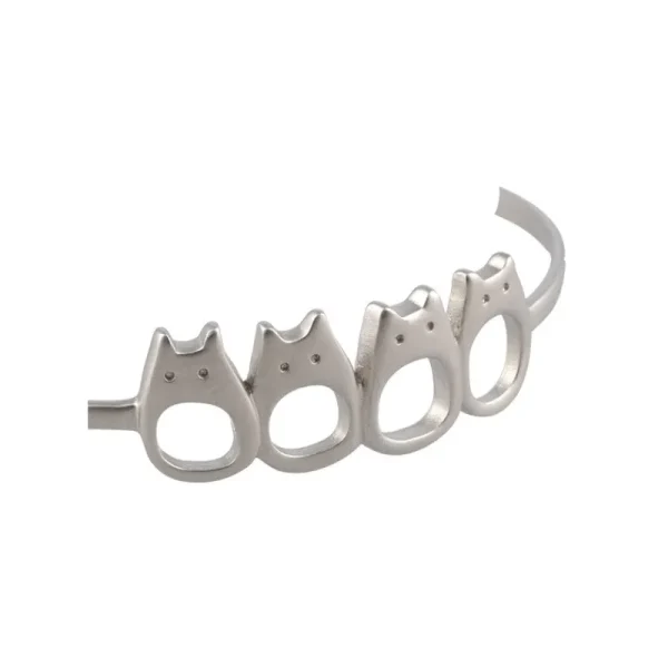 Hot Bijou Bracelet Guirlande Totoro Blanc Metal- Mon Voisin Totoro Bijoux