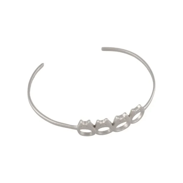 Hot Bijou Bracelet Guirlande Totoro Blanc Metal- Mon Voisin Totoro Bijoux