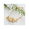 Best Sale Bijou Bracelet Totoro Blanc Caché Dans Une Feuille -Mon Voisin Totoro Bijoux