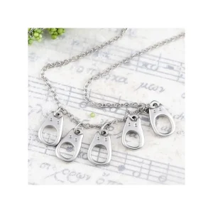 Store Bijou Collier Totoro Blanc Metal- Mon Voisin Totoro Bijoux