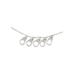 Store Bijou Collier Totoro Blanc Metal- Mon Voisin Totoro Bijoux