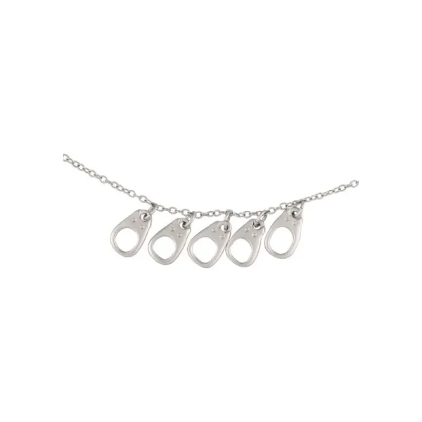 Store Bijou Collier Totoro Blanc Metal- Mon Voisin Totoro Bijoux