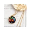 Cheap Bijou Pendentif Calcifer Vitrail- Le Château ambulant Bijoux