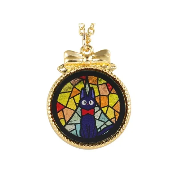 New Bijou Pendentif Jiji Vitrail - Kiki la petite sorcière Bijoux