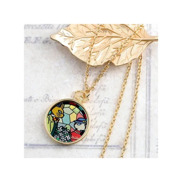 New Bijou Pendentif Louise Et Baron Vitrail - Si tu tends l'oreille Bijoux