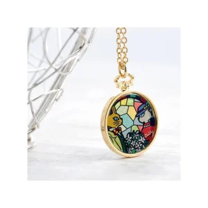 New Bijou Pendentif Louise Et Baron Vitrail - Si tu tends l'oreille Bijoux