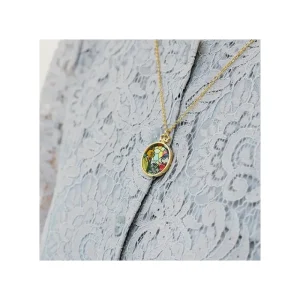 New Bijou Pendentif Louise Et Baron Vitrail - Si tu tends l'oreille Bijoux