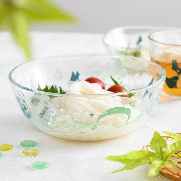 New Bol transparent 17cm Chasse aux glands - Mon Voisin Totoro Cuisine Et Table