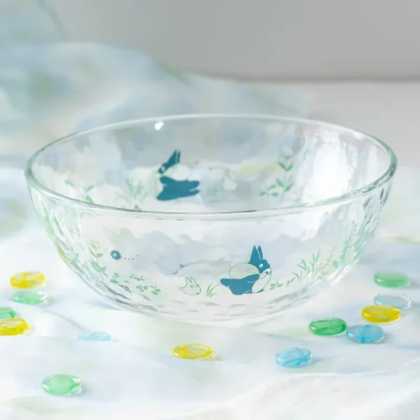 New Bol transparent 17cm Chasse aux glands - Mon Voisin Totoro Cuisine Et Table