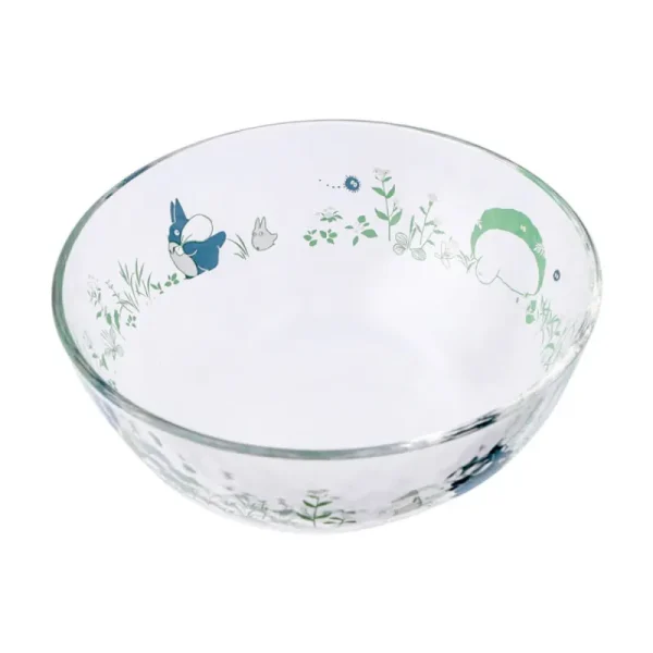 New Bol transparent 17cm Chasse aux glands - Mon Voisin Totoro Cuisine Et Table