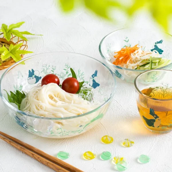 New Bol transparent 17cm Chasse aux glands - Mon Voisin Totoro Cuisine Et Table