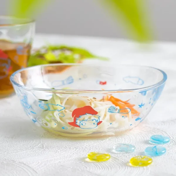 Best Bol transparent 13cm Ponyo sous la mer - Ponyo sur la falaise Cuisine Et Table