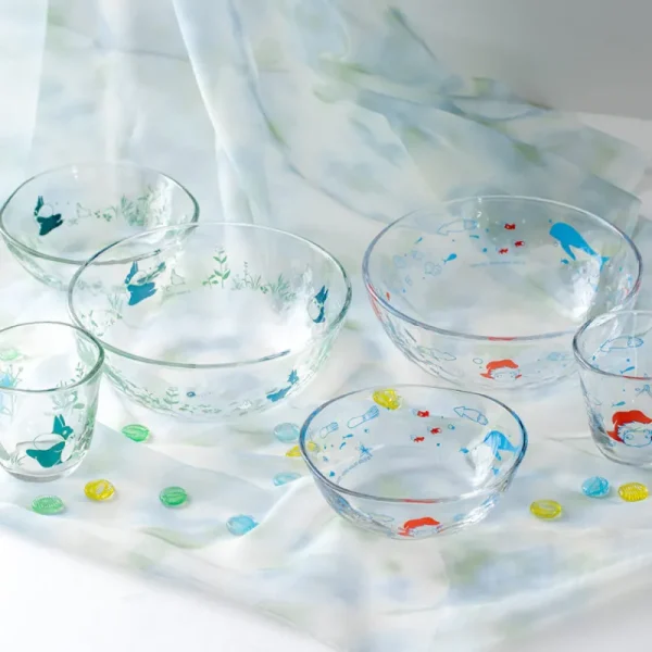 Best Bol transparent 13cm Ponyo sous la mer - Ponyo sur la falaise Cuisine Et Table