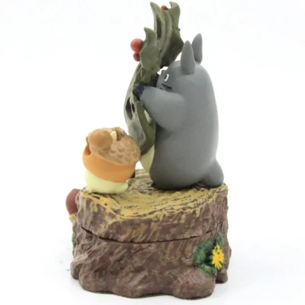Sale Boîte à Rangement Totoro Masque de Feuille - Mon Voisin Totoro Boites À Bijoux