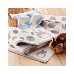 Cheap Boîte cadeau 3 serviettes Totoro&Noiraudes - Mon Voisin Totoro Linge De Maison