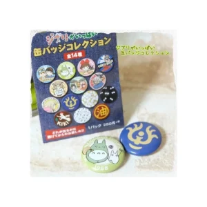 Shop Boîte Collection de 14 Badges Bleu - Studio Ghibli Badges