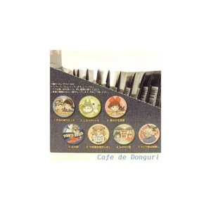 Shop Boîte Collection de 14 Badges Bleu - Studio Ghibli Badges