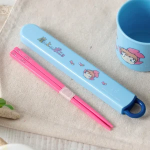 Best Boîte de Baguettes 16,5cm Ponyo dans la mer - Ponyo sur la falaise Cuisine Et Table