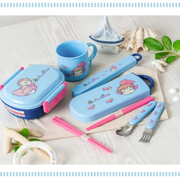 Best Boîte de Baguettes 16,5cm Ponyo dans la mer - Ponyo sur la falaise Cuisine Et Table