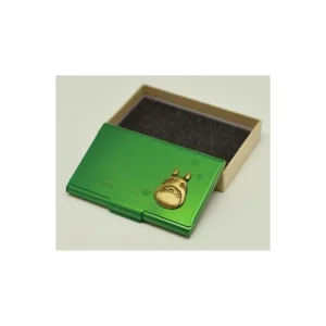 Flash Sale Boîte Métal Carte de Visite Verte Totoro - Mon Voisin Totoro Accessoires