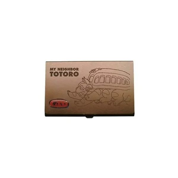 Discount Boîte Métal Cartes de visite Chatbus Bronze - Mon Voisin Totoro Accessoires
