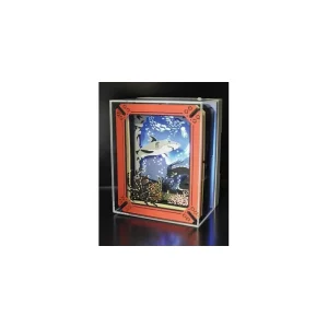 Cheap Boîtier Retro Éclairé Pour Théâtre de papier Loisirs Créatifs