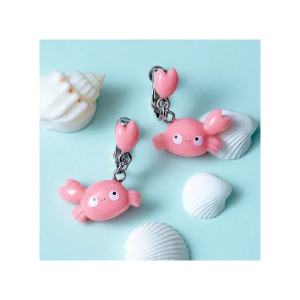 Shop Boucle d’oreilles Clip Mei Crabe - Mon Voisin Totoro Bijoux