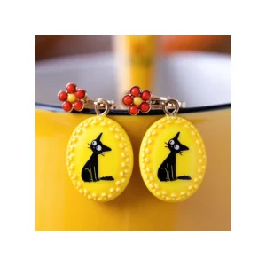 Cheap Boucles d’oreilles à clips fantaisie jaunes Jiji - Kiki la petite sor Bijoux