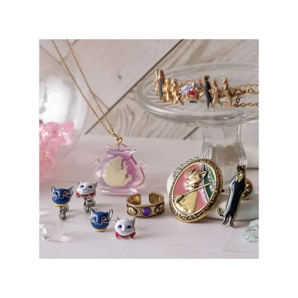 Cheap Boucles d’oreilles à clips Yuki & Lune - Le Royaume des chats Bijoux