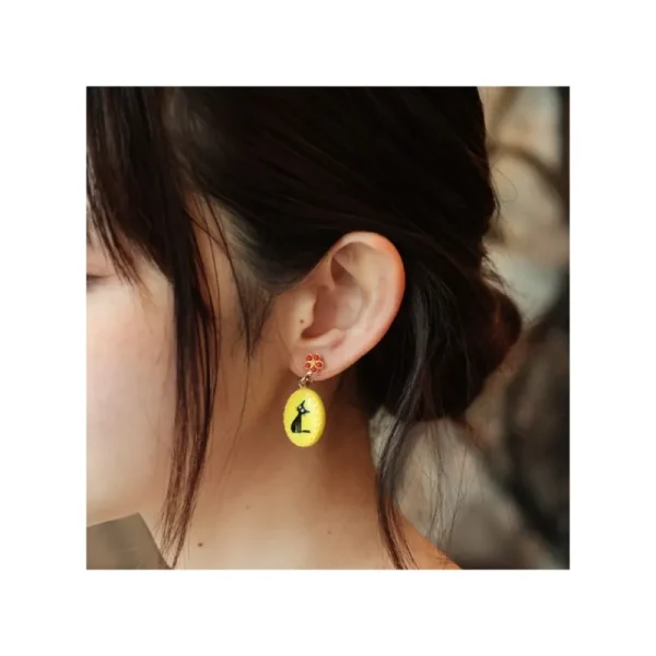 Cheap Boucles d’oreilles fantaisie jaunes Jiji - Kiki la petite sorcière Bijoux