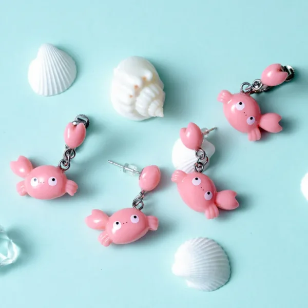 Best Boucles d’oreilles Mei crabe - Mon Voisin Totoro Bijoux