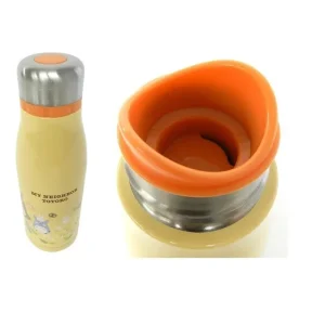 Hot Bouteille Metal Compact One Push Totoro Fleurs - Mon Voisin Totoro Cuisine Et Table