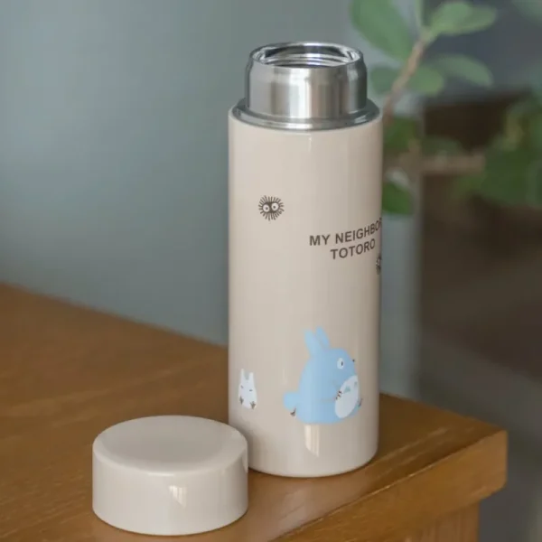 Store Bouteille Thermos 300ml Beige Balade - Mon Voisin Totoro Cuisine Et Table