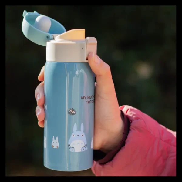 Store Bouteille Thermos 350ml Bleu mat - Mon Voisin Totoro Cuisine Et Table