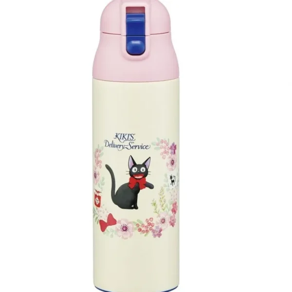 Online Bouteille Thermos 500ml Jiji Guirlande de fleurs - Kiki la petite sorcière Cuisine Et Table