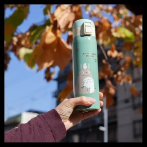 Clearance Bouteille Thermos 480ml Vert pâle mat - Mon Voisin Totoro Cuisine Et Table