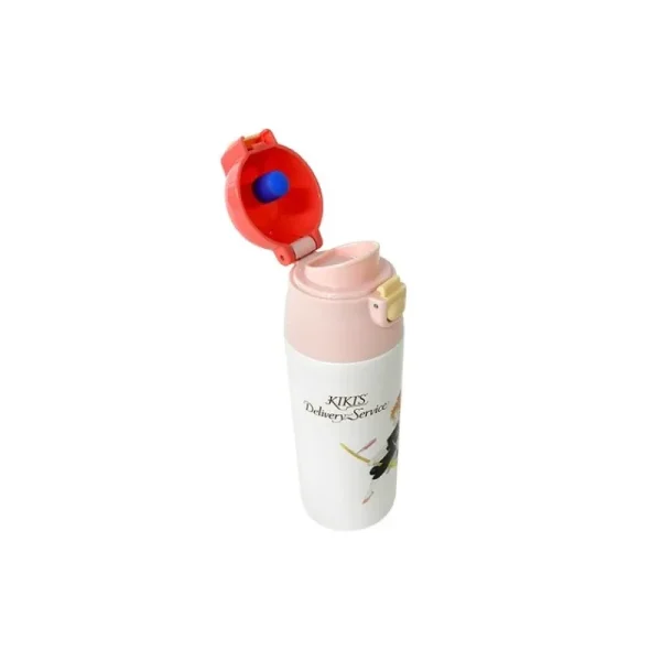 Clearance Bouteille Thermos One Push Aquarelle -  Kiki la petite sorcière Cuisine Et Table