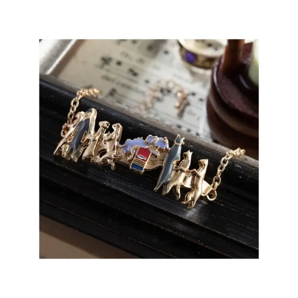 Store Bracelet Défilé des chats - Le Royaume des chats Bijoux