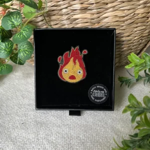 Store Broche Cannetille Calcifer jaune - Le Château Ambulant Pins
