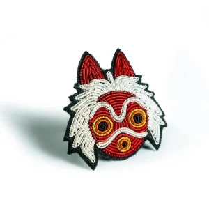 Flash Sale Broche cannetille Masque de San - Princesse Mononoké Pins