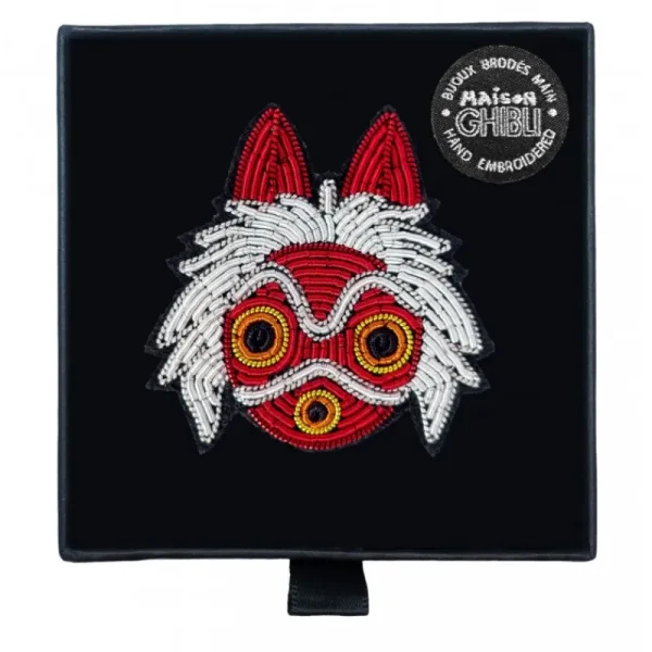 Flash Sale Broche cannetille Masque de San - Princesse Mononoké Pins
