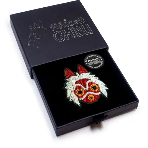 Flash Sale Broche cannetille Masque de San - Princesse Mononoké Pins