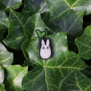 Clearance Broche Cannetille Totoro blanc - Mon voisin Totoro Pins